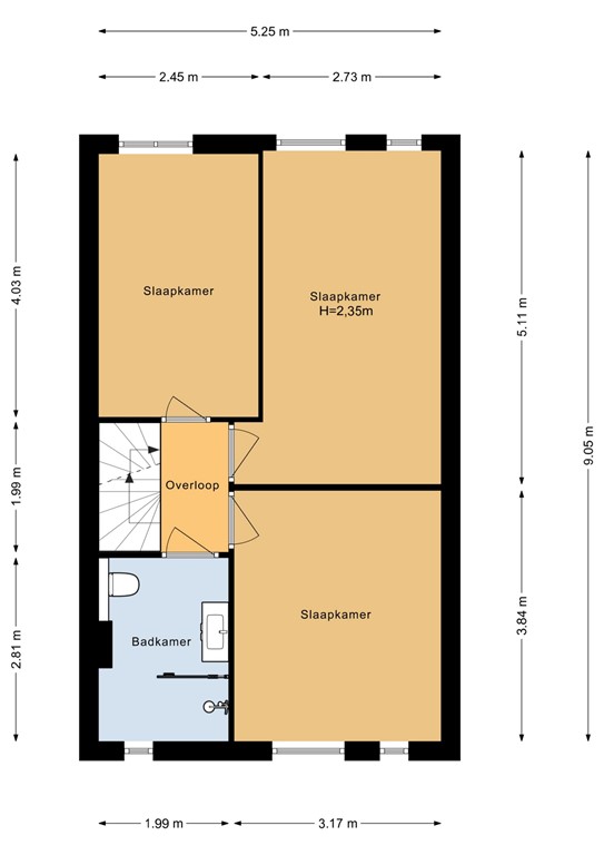 mediumsize floorplan